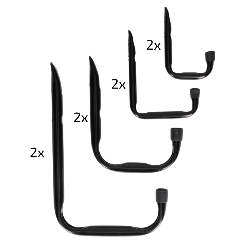 Komplet obešalnih kavljev PRO+(8 kos) - slika 2