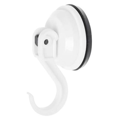 Vakumski beli obešalnik 55 mm /1 kos